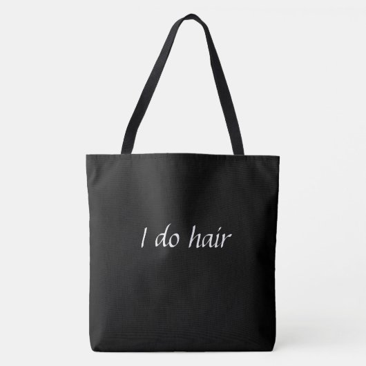 Je fais le sac fourre-tout à cheveux (Devant)