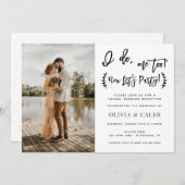 Je fais moi aussi Invitation Réception uniquement (Devant / Derrière)