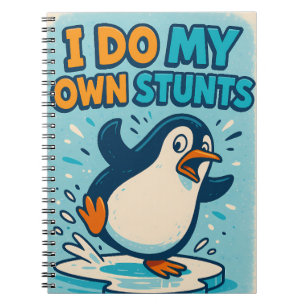 Je Fais Mon Propre Carnet De Pingouin De Têtes