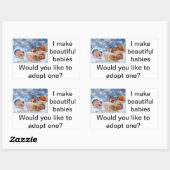 Je fais renaître les bébés autocollant poupée (Feuille)