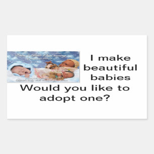 Je fais renaître les bébés autocollant poupée