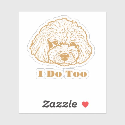 Je Fais Trop Sticker Vinyl Coupé Sur Mesure (Feuille)