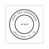 Je familienaam retouradres 	rubberstempel (Afrduk)