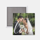 Je favoriete bruiloft fotoscriptliefde magneet (Voorkant / Achterkant)