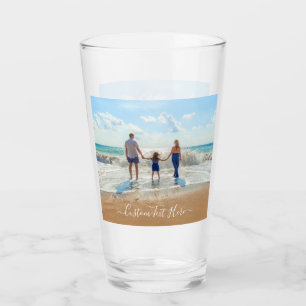 Je favoriete fotoglas cadeau met aangepaste tekst glas