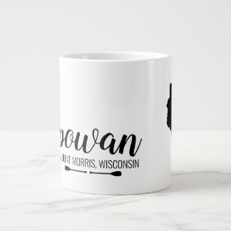 Je favoriete Wisconsin Lake met kanoe Paddles Extra Grote Beker