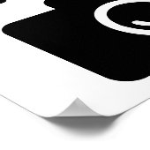 Je flash les gens Affiche drôle (Coin)
