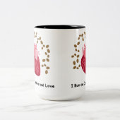 Je fonctionne au café et au mug d'amour (Centre)