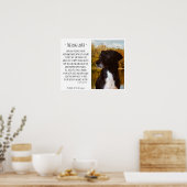 Je foto en een gedicht poster (Keuken)