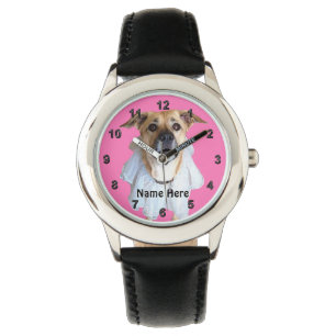 Je foto en naam persoonlijke gevolgde horloges voo