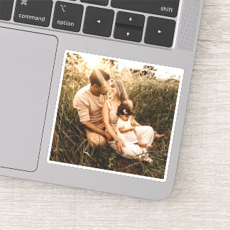 Je foto is aangepast aan je persoonlijke foto sticker