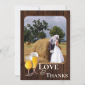 Je foto is een zeer gewaardeerde bruiloft save the date (Voorkant)