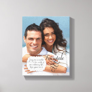 Je foto is gemaakt van Canvas Fairytale verbeeldin Afdruk