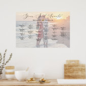 Je foto, SITUATIE, ALPHABETISCH Poster (Keuken)