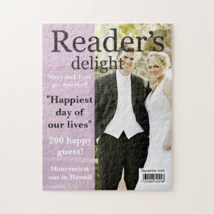JE FOTO, TEKST Fun nepmagazijncover, Legpuzzel