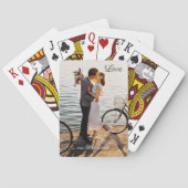 Je fotoliefdesweduwenkaarten decllen pokerkaarten (Achterkant)