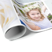 Je foto's aangepaste Collage Modern Cadeaupapier (Rol Hoek)