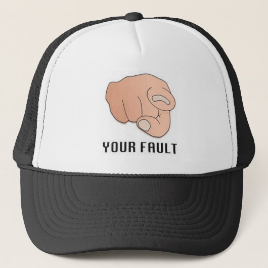 Je fout trucker pet (Voorkant)