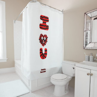 Je Fuzzy U Douche rideau