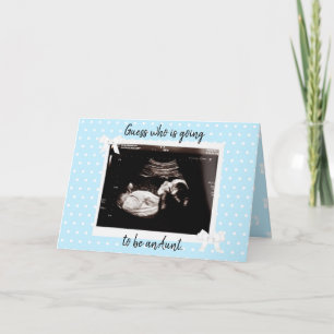 Je gaat een Tante Baby Zwangerschap aankondigen Kaart