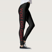 Je gaat meisje! leggings