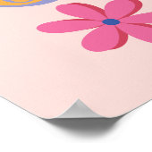 Je gaat naar meisje, kleurrijk Motivatie Poster (Hoek)