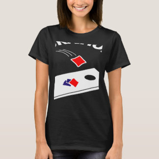 Je gat is mijn doel Cornhole Team Bean Bag Corn H T-shirt