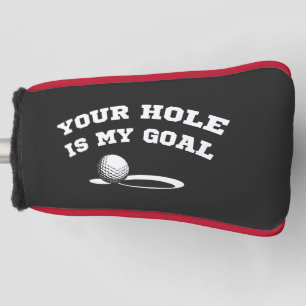 Je gat is mijn doel, grappige golf voor golfminnaa golfheadcover