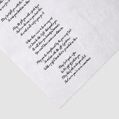 Je gebeden #2 tissuepapier (Detail)