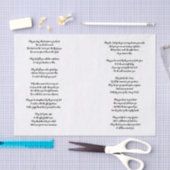 Je gebeden #2 tissuepapier (Craft)