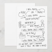 Je geboorte je weg Wenskaart Bedankkaart (Voorkant / Achterkant)