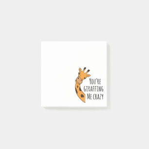 Je geeft me gek. post-it® notes