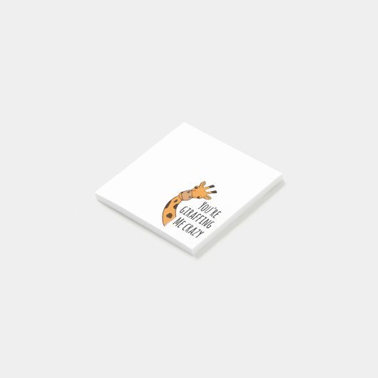 Je geeft me gek. post-it® notes (Schuin)