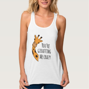 Je geeft me gek. tanktop