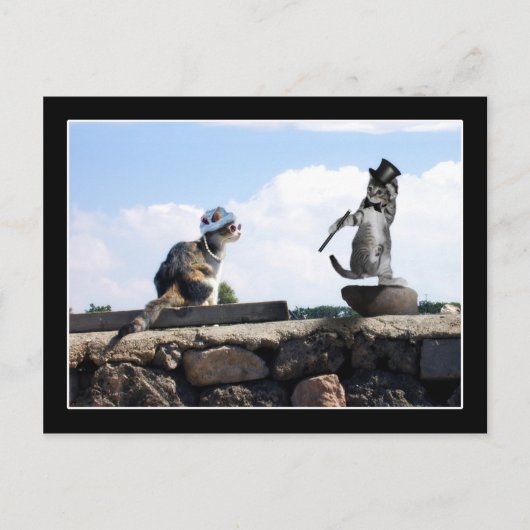 Je geeft me het gevoel te dansen! briefkaart (Voorkant)