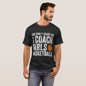 Je geeft me niet dat ik pap Girls Basketball T-shirt (Voorkant volledig)