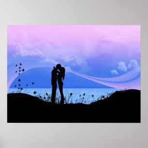 Je geeft me vlinders poster