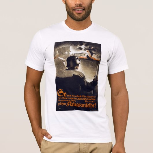 Je geld helpt om je te bestrijden t-shirt (Voorkant)