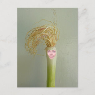Je gezicht op het Briefkaart van de lente-unie