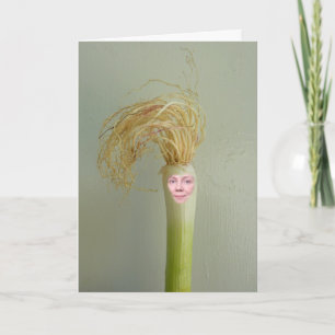 Je gezicht op Spring Onion Kaart