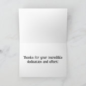 Je ging boven en buiten bedankkaart (Binnen)