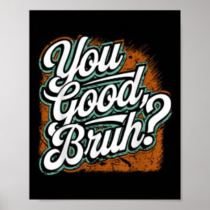 Je goede borstel, verspreid vriendelijkheid, geest poster