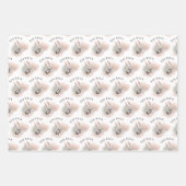 Je gooit Bunny Guitar Wrapping Paper Sheets (Voorkant 2)