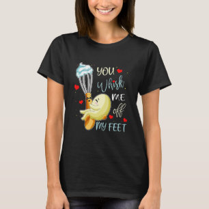 Je gooit me af van mijn Valentijn, grappig eten T-shirt