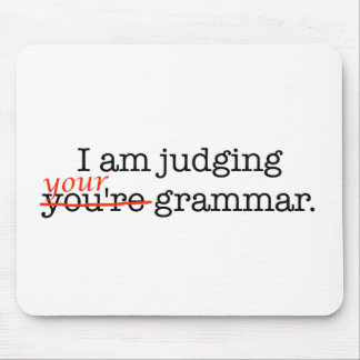 Je Grammar beoordelen Muismat