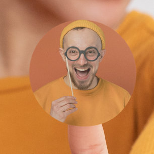 Je Grappige Foto Selfie Upload Ronde Sticker