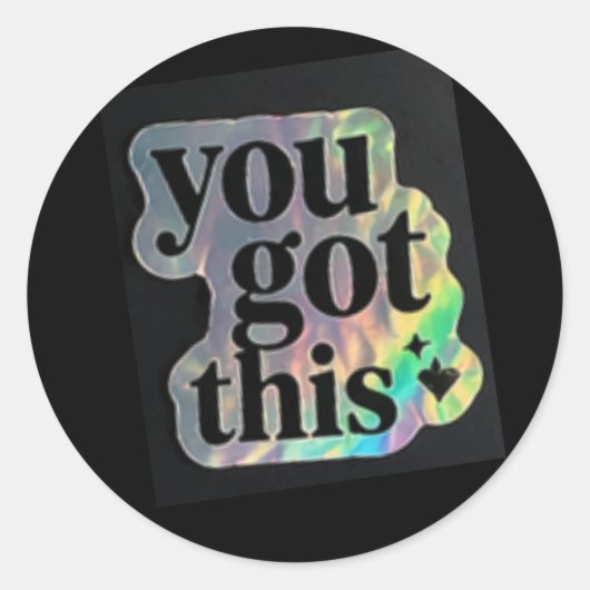 Je haalt dit sticker (Voorkant)