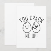 Je haalt me omhoog bedankkaart (Voorkant / Achterkant)