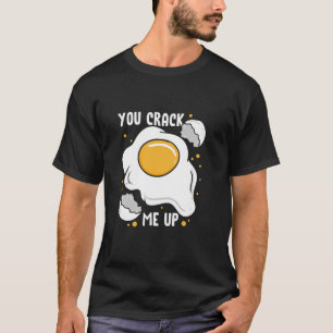 Je haalt me op zonnige kant gefrituurde eieren van t-shirt