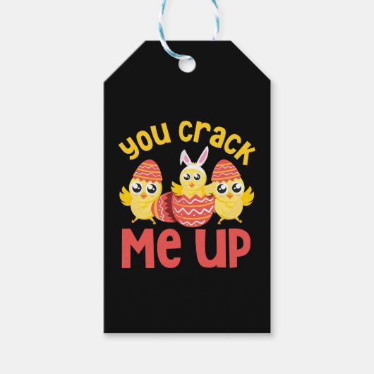 Je haalt me paaskip op. cadeaulabel (Voorkant)